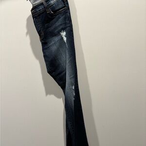 Flying Monkey Blue Skinny Jeans Distressed Denim